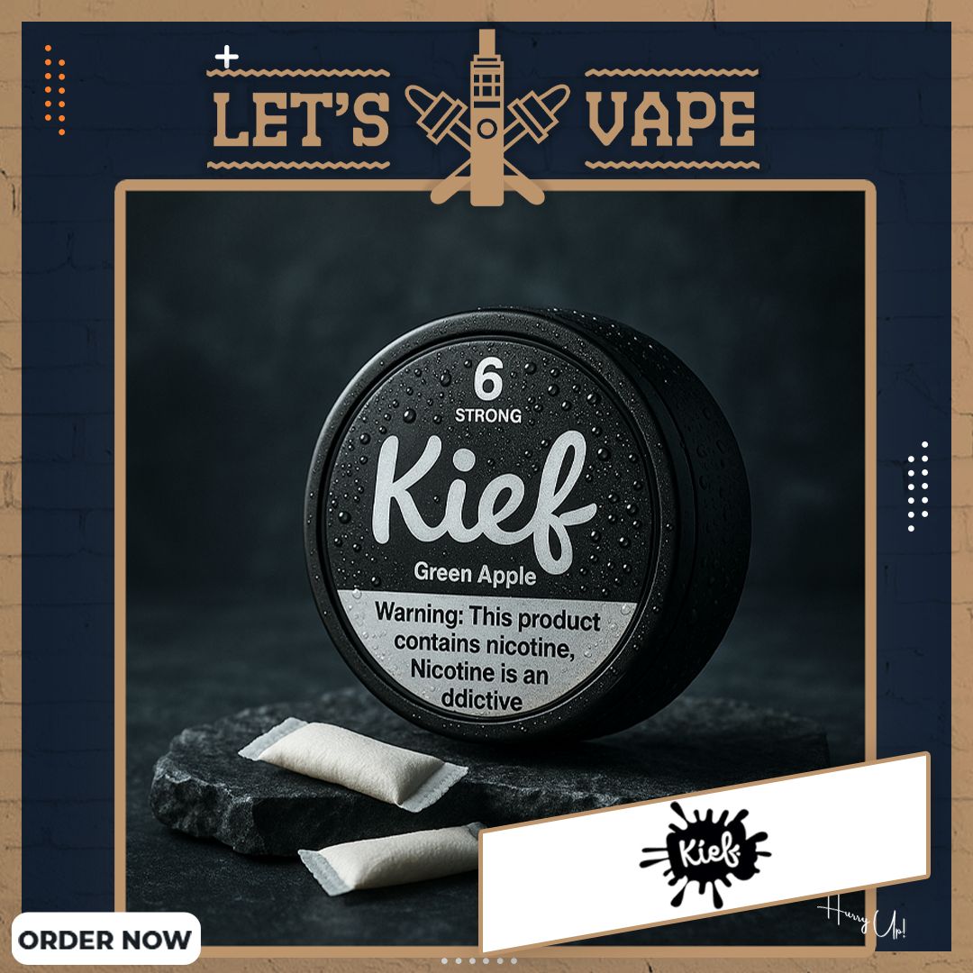 Kief Nicotine Pouches-12mg