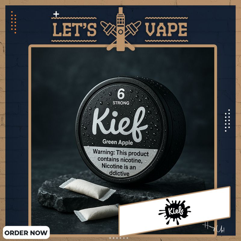 Kief Nicotine Pouches-12mg