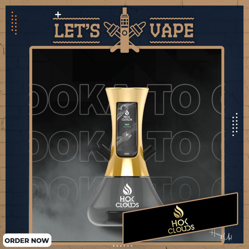 Hok Clouds Portable Hookah Kit