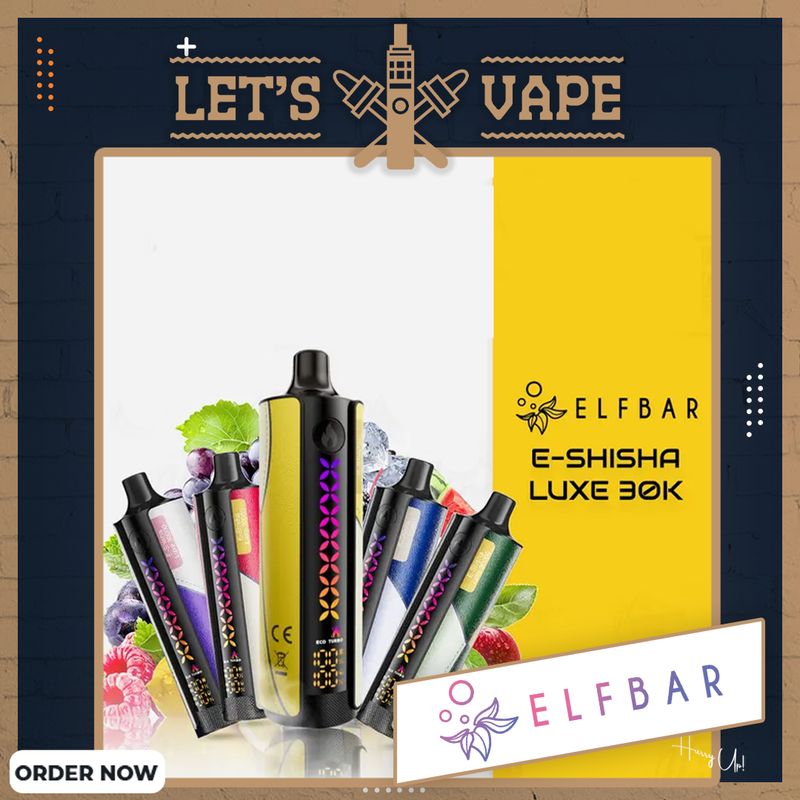 Elf Bar E-Shisha Luxe 30000puffs-3mg