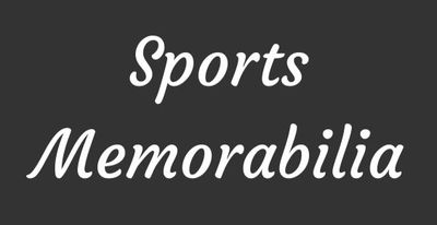 Sports Memorabilia