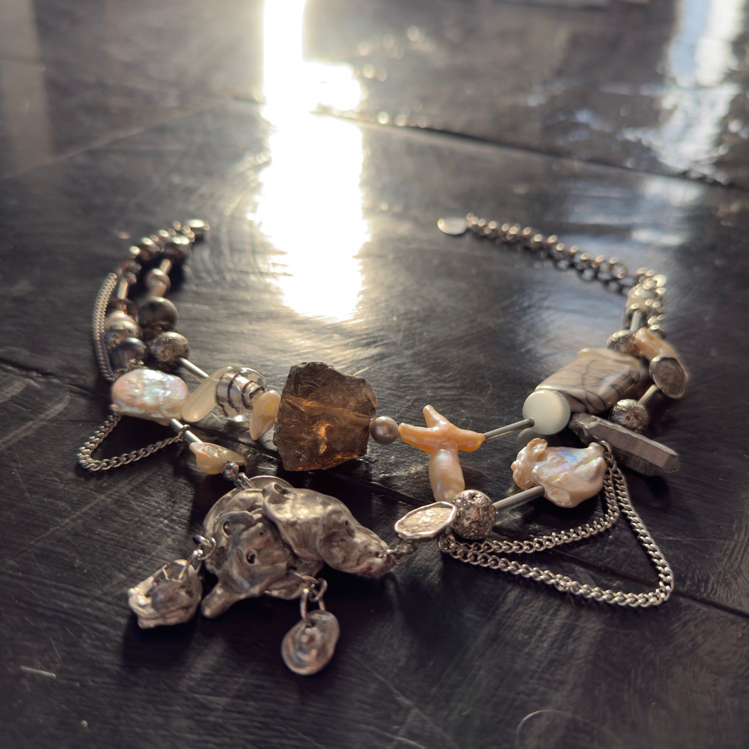 Naszyjnik z puchy po red bullu