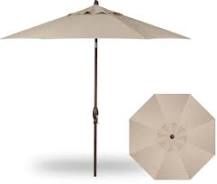 TG 9' Auto Tilt Market Umbrella Octagon Bronze/Khaki