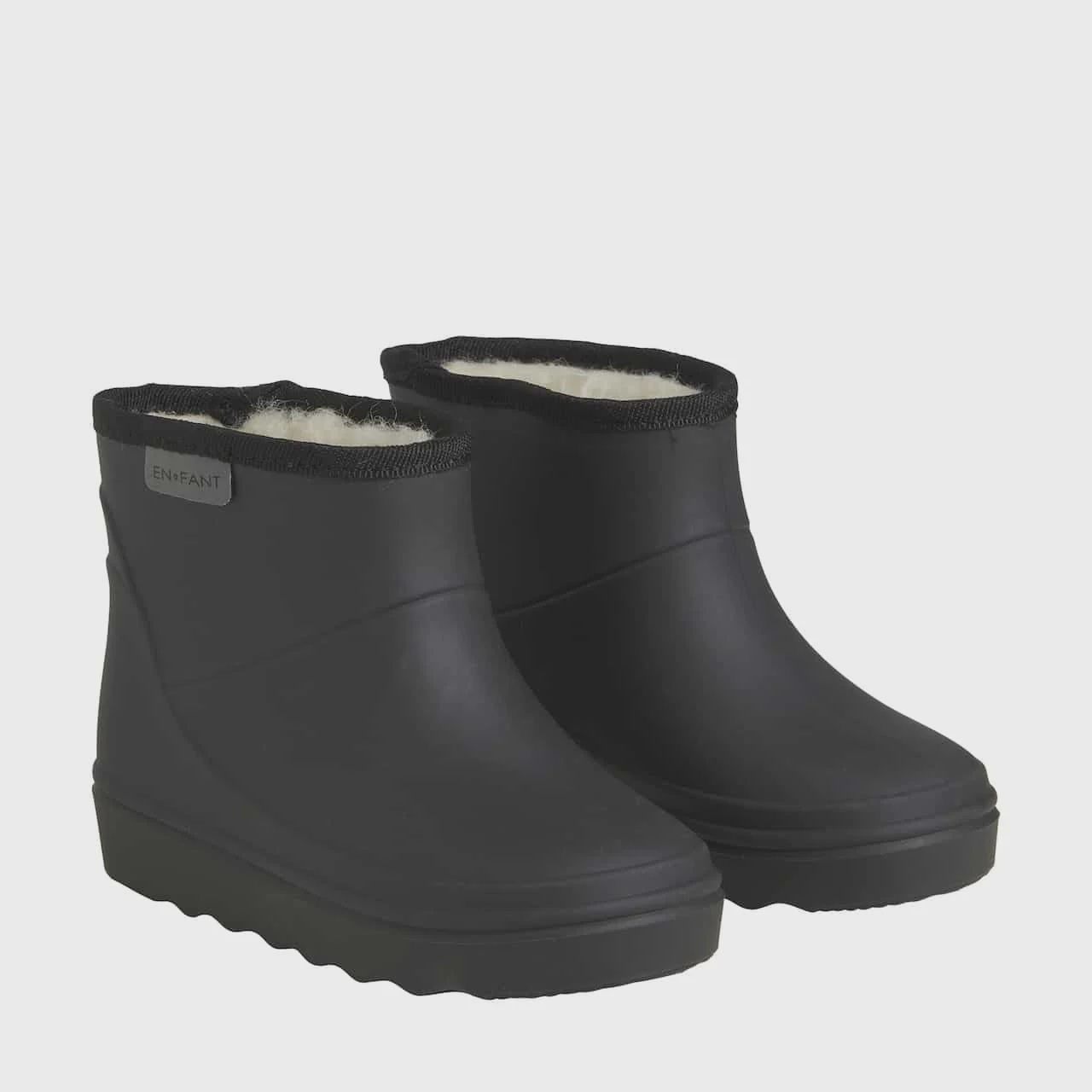 106 Enfant thermoboots Zwart short