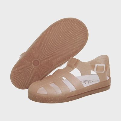 Enfant watersandalen glitter Old Rose