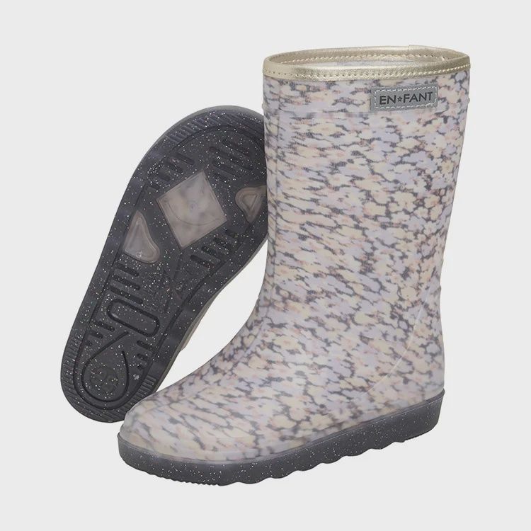 Enfant regenlaarzen print India Ink