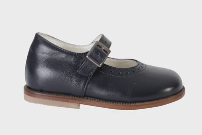 Pinocchio P1350 bandschoen donker blauw leder