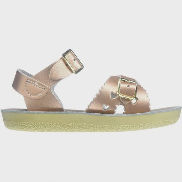 Salt water Sandals Sweetheart Child Rose Gold