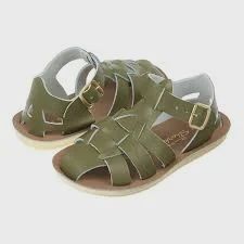 Salt water Sandals Shark Child Olive