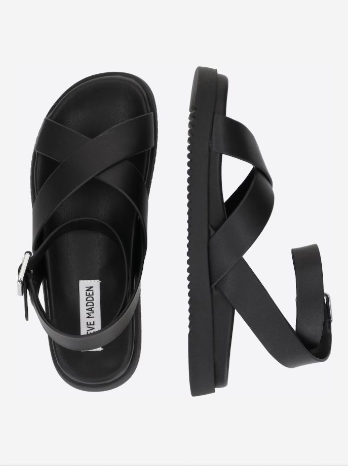 Steve Madden Woman Sandaal Mybestie-E Black Suede