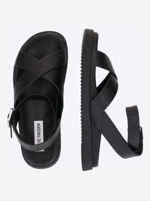 Steve Madden Woman Sandaal Mybestie-E Black Suede