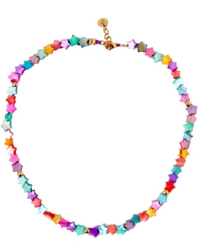 Love issue Necklace | Seashell stars colorful