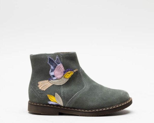 Pom d’Api city colibri enkellaarsjes – kaki