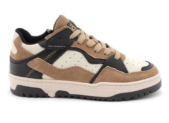 H1139 Jongens sneaker taupe
