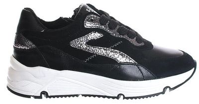 H1210 Meisjes sneaker black