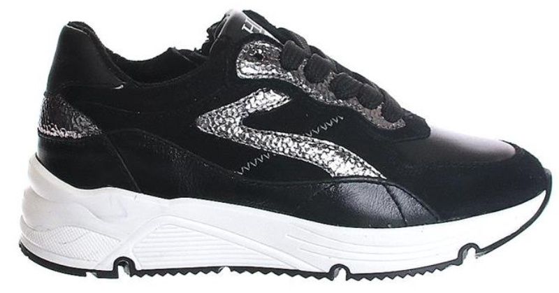 H1210 Meisjes sneaker black