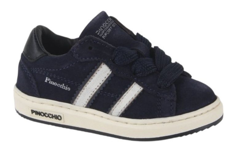 P1102  jongens sneaker suede Zwart