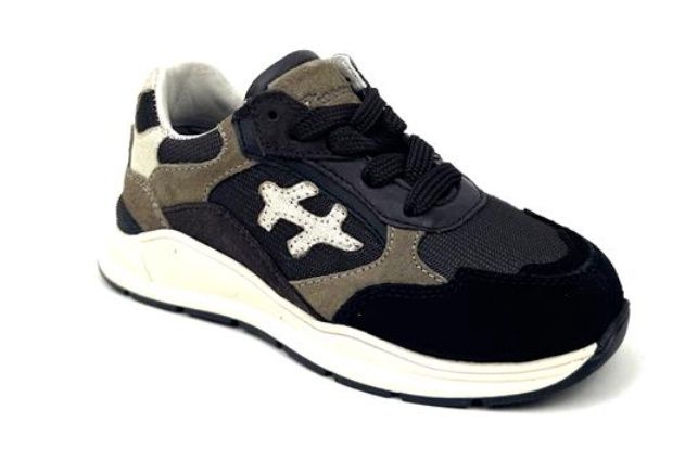 P1929 Zwarte jongens sneaker