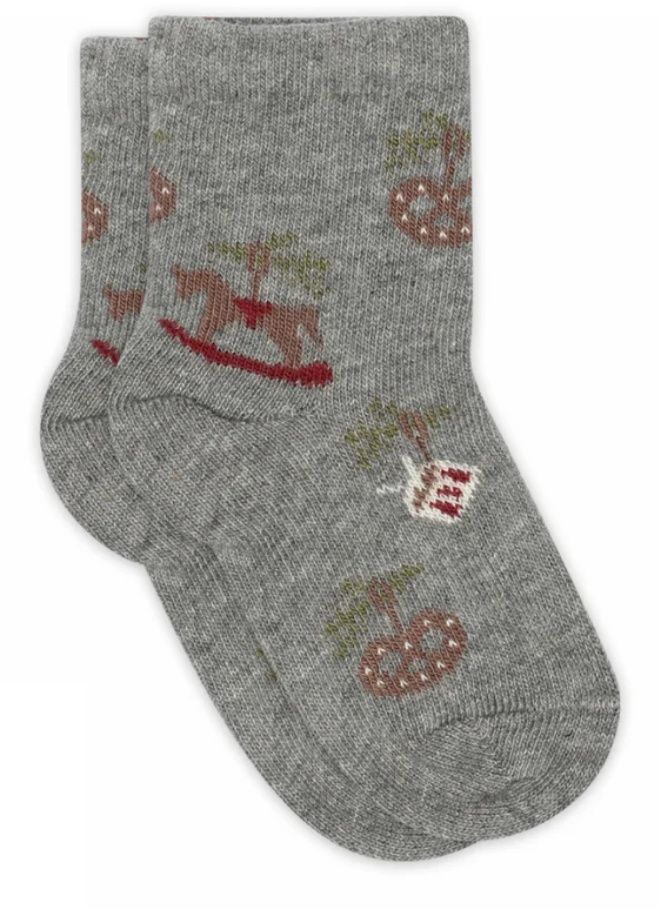 79239 MP sokken grey melange