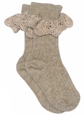 57054 mp socks light brown melange