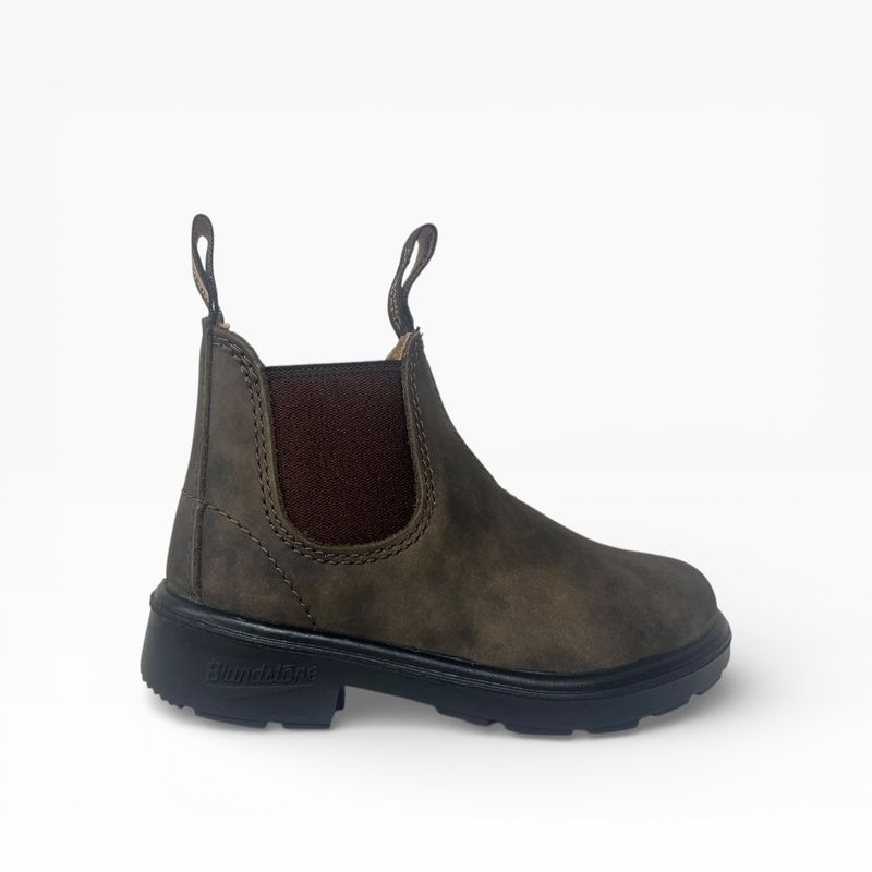 Blundstone elastic sided boot rustic brown