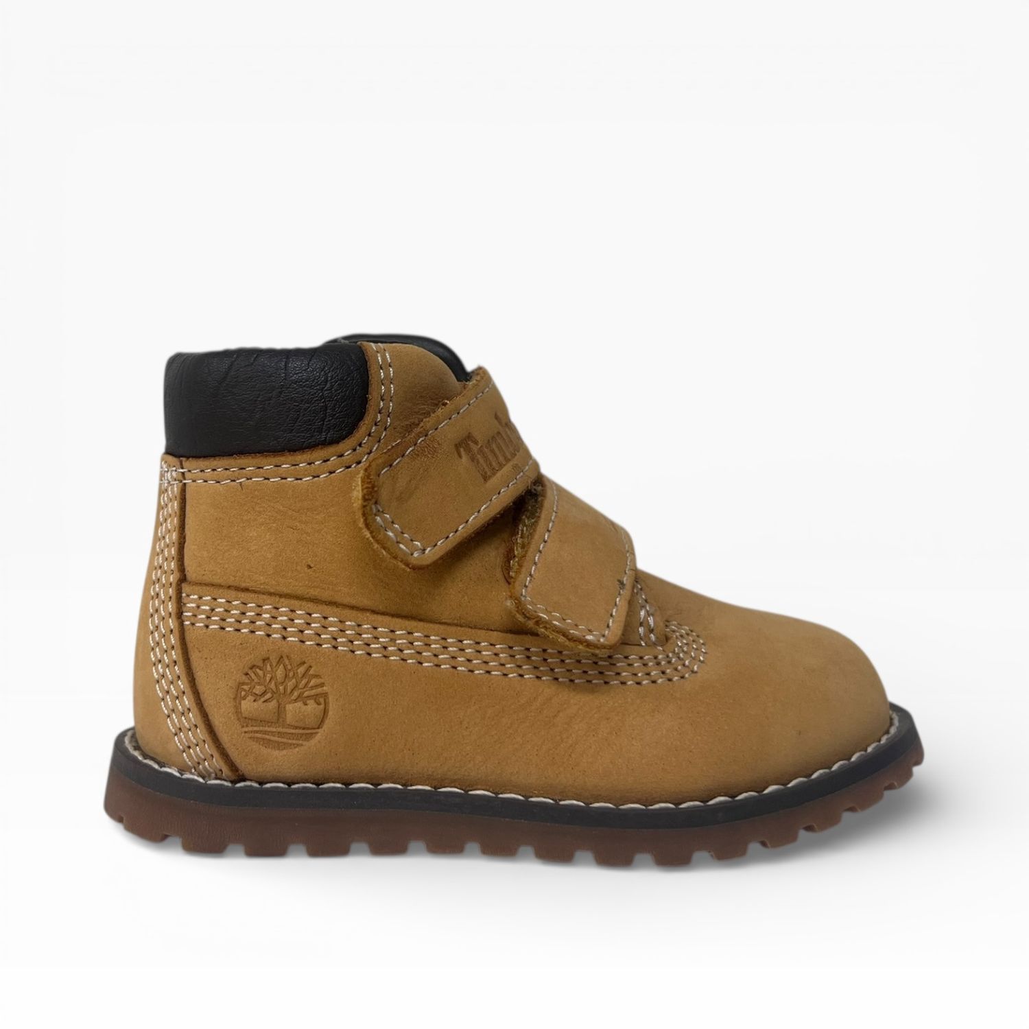 Timberland Pokey Pine boots met klittenband wheat