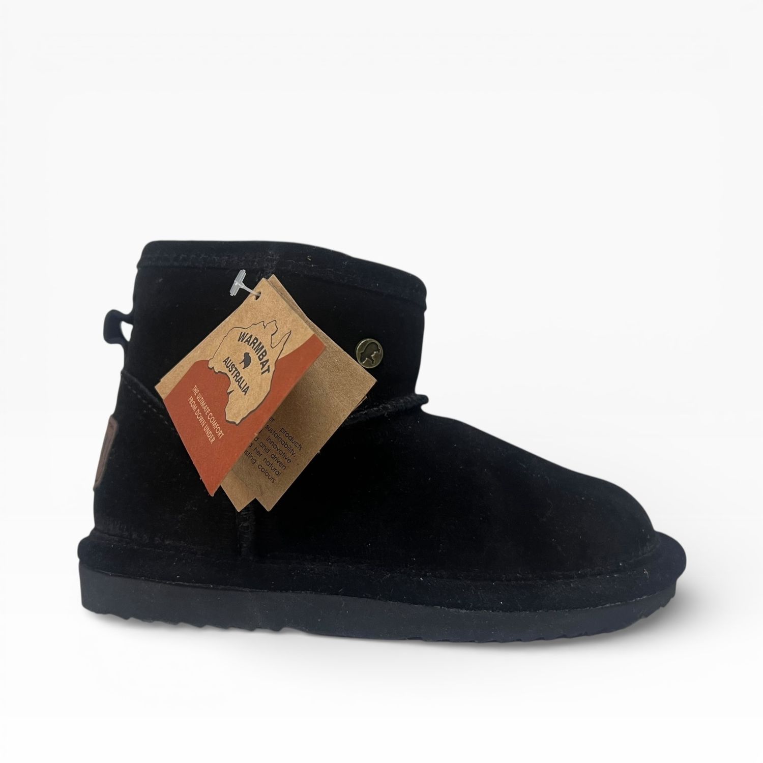 Warmbat Wallaby Kids Boots Zwart