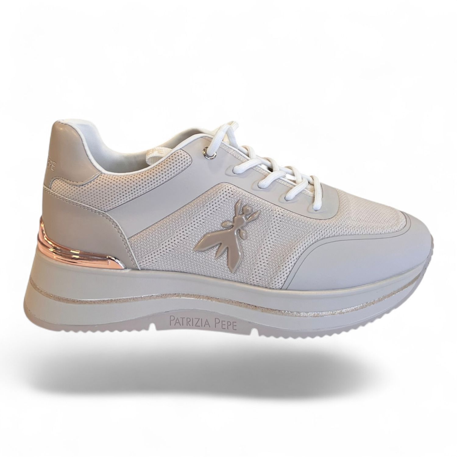 PPJ316 Sneaker off white / Rosé Gold