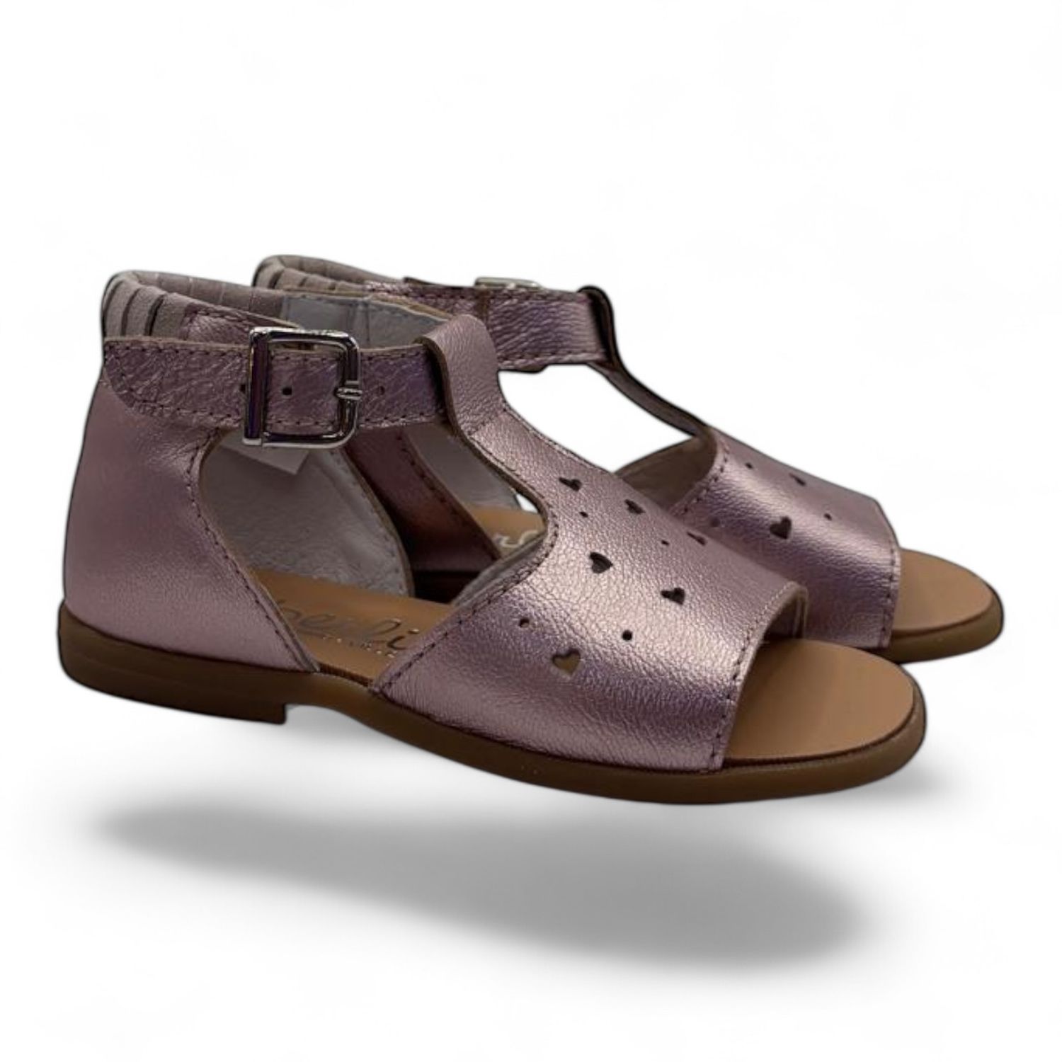 Beberlis Sandaal Noel Belgisch Chic Roze heart