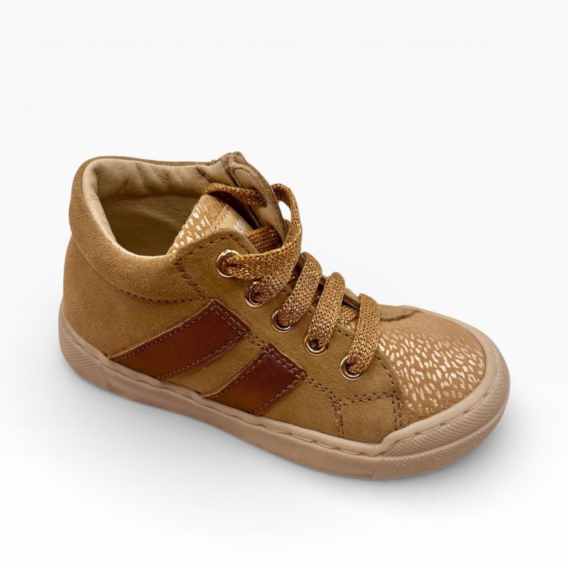 FALCOTTO GAZER ZIP SUEDE SAVAGE/METALLIC MATT