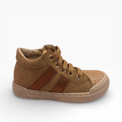 FALCOTTO GAZER ZIP SUEDE SAVAGE/METALLIC MATT