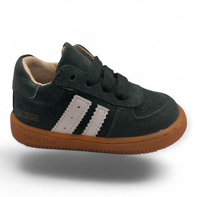 BN25W002-E Babyschoenen groen Suede