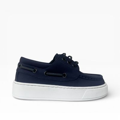 MT18503 Andrea Montelpare Loafer Nubuck Bleu Night