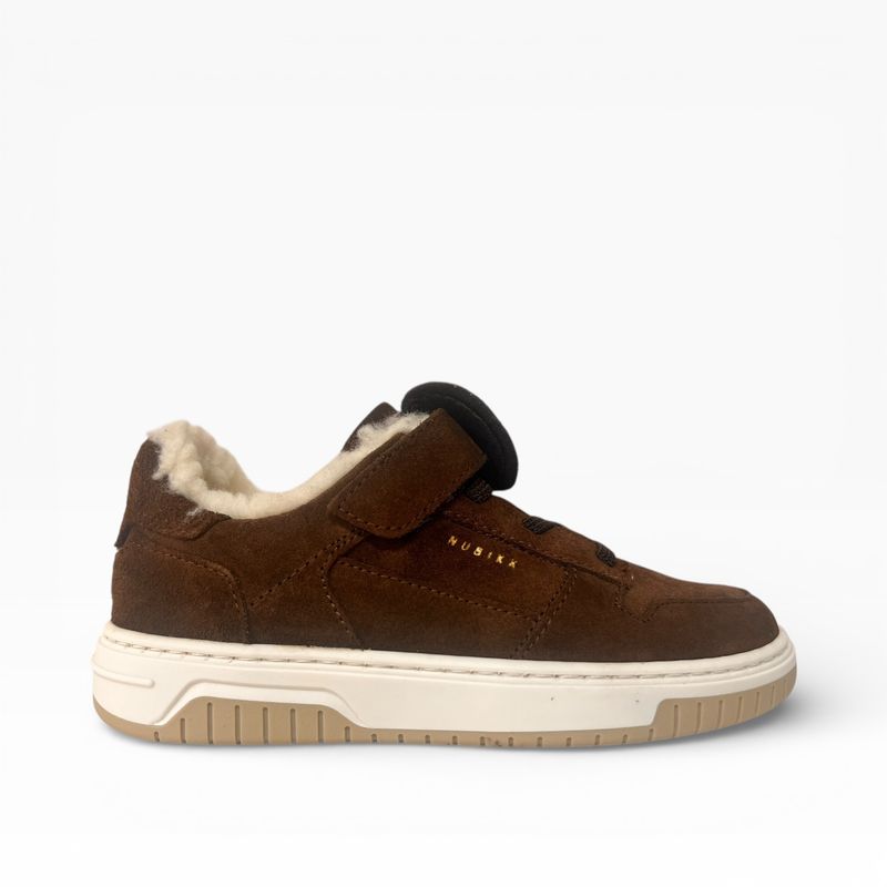 Nubikk Basket Teddy JR 28S Dk Brown Suede