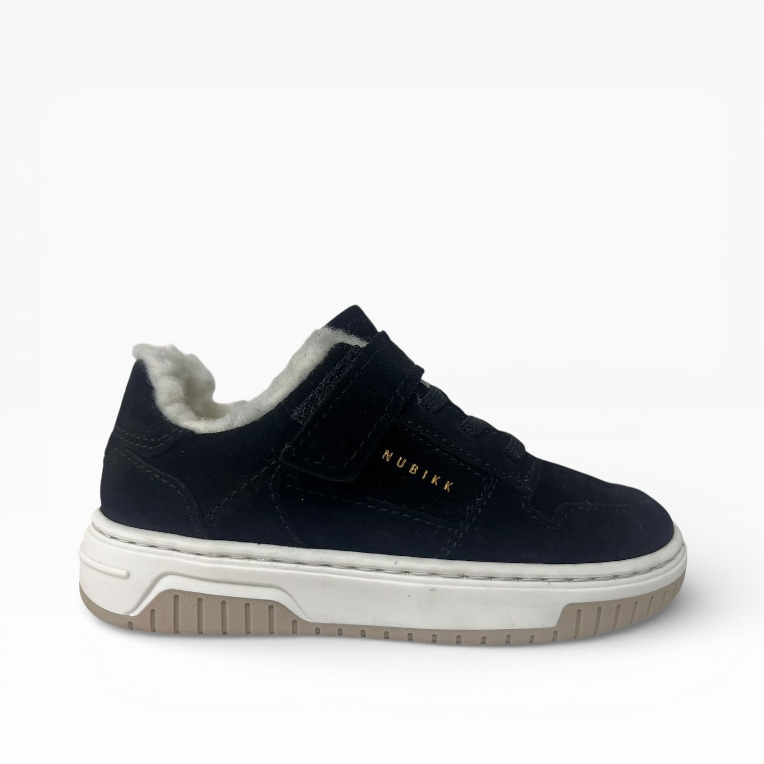 Nubikk Basket Teddy JR 10S Black Suede
