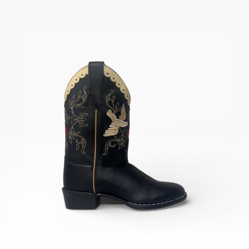 Bootstock LIMITED COWBOY BOOTS - BLACK DOVE