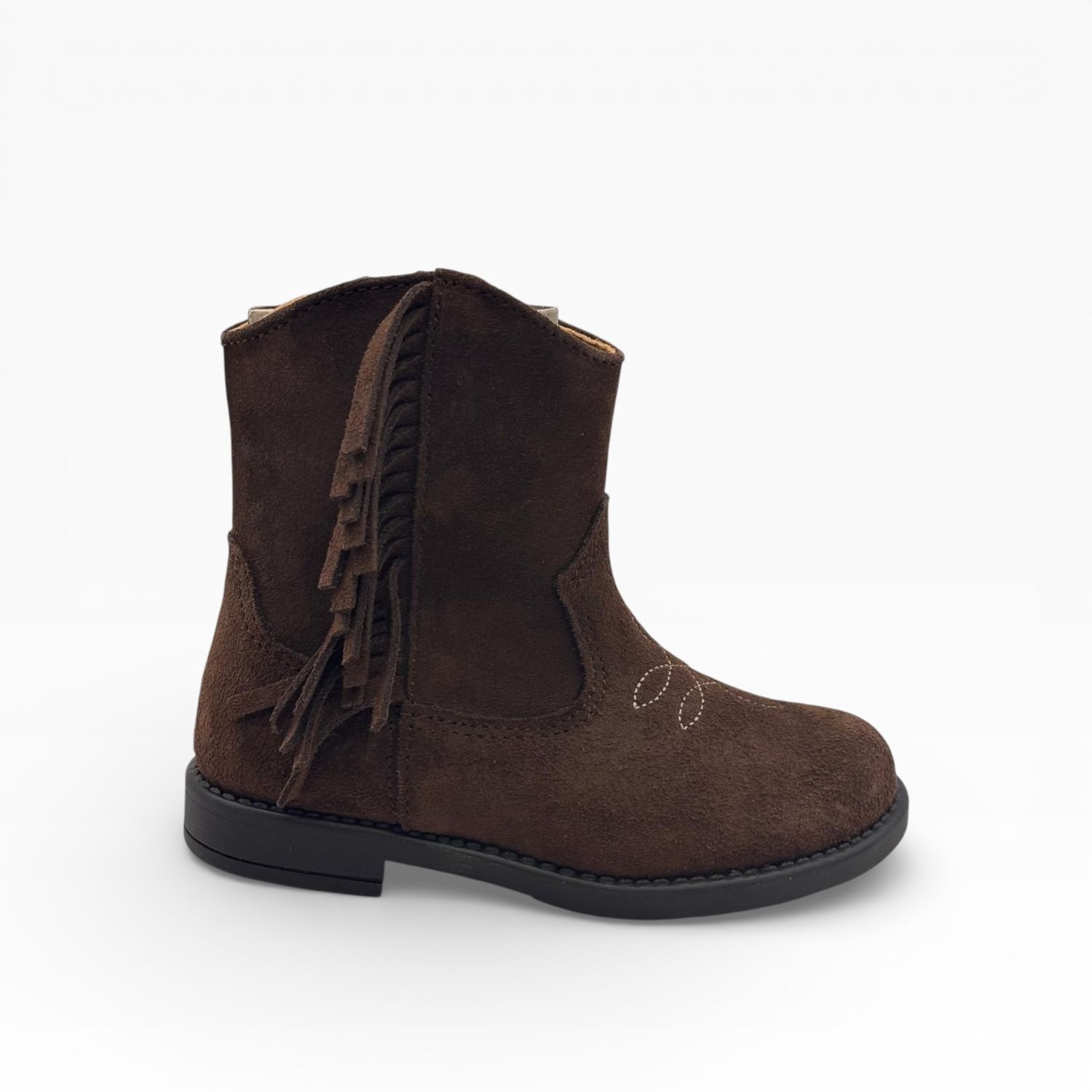 CL21306 franje laarsje bruin