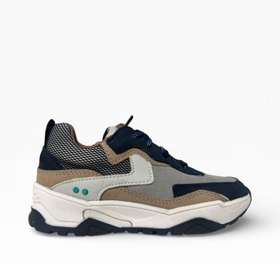 bunnies Cole Chunky jongens sneaker Dark Bleu