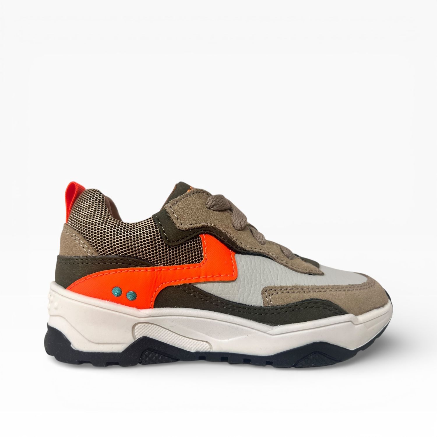 Bunnies Jongens sneakers Cole Chunky Taupe-