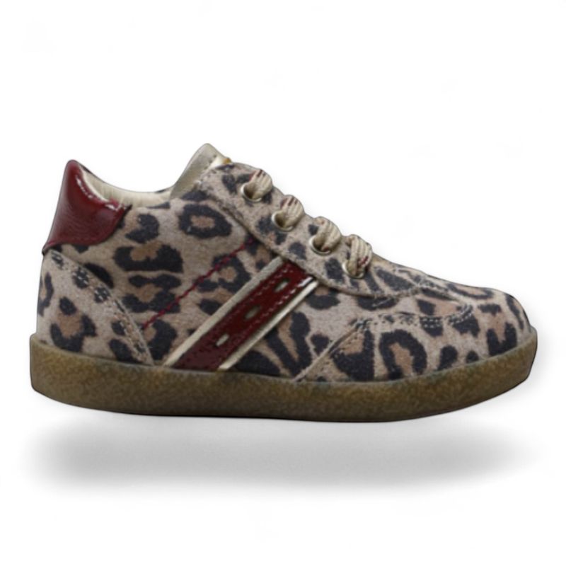 Falcotto sneaker meisje Saleo Suede Jaguar Taupe