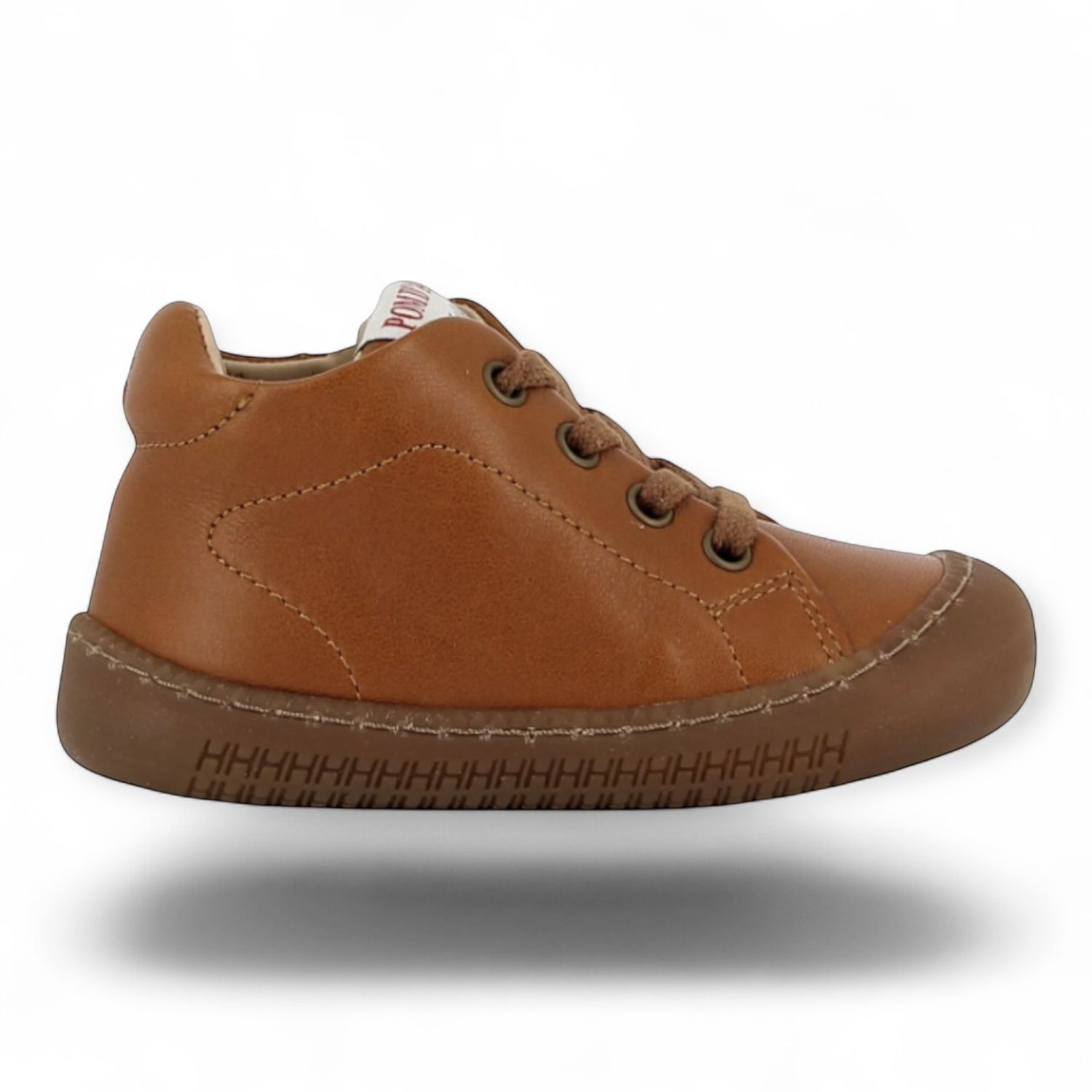 Pom D'api Yaka Walk Cuir lisse Marron