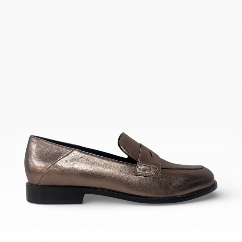 Shoecolate Loafer Lola Dark Gold