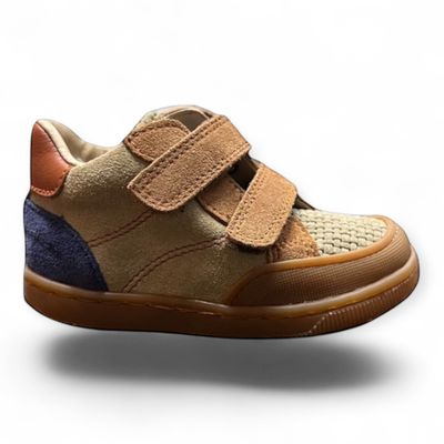 FALCOTTO INOS VL SUEDE WOVEN SPAZZ. STONE-AZUR