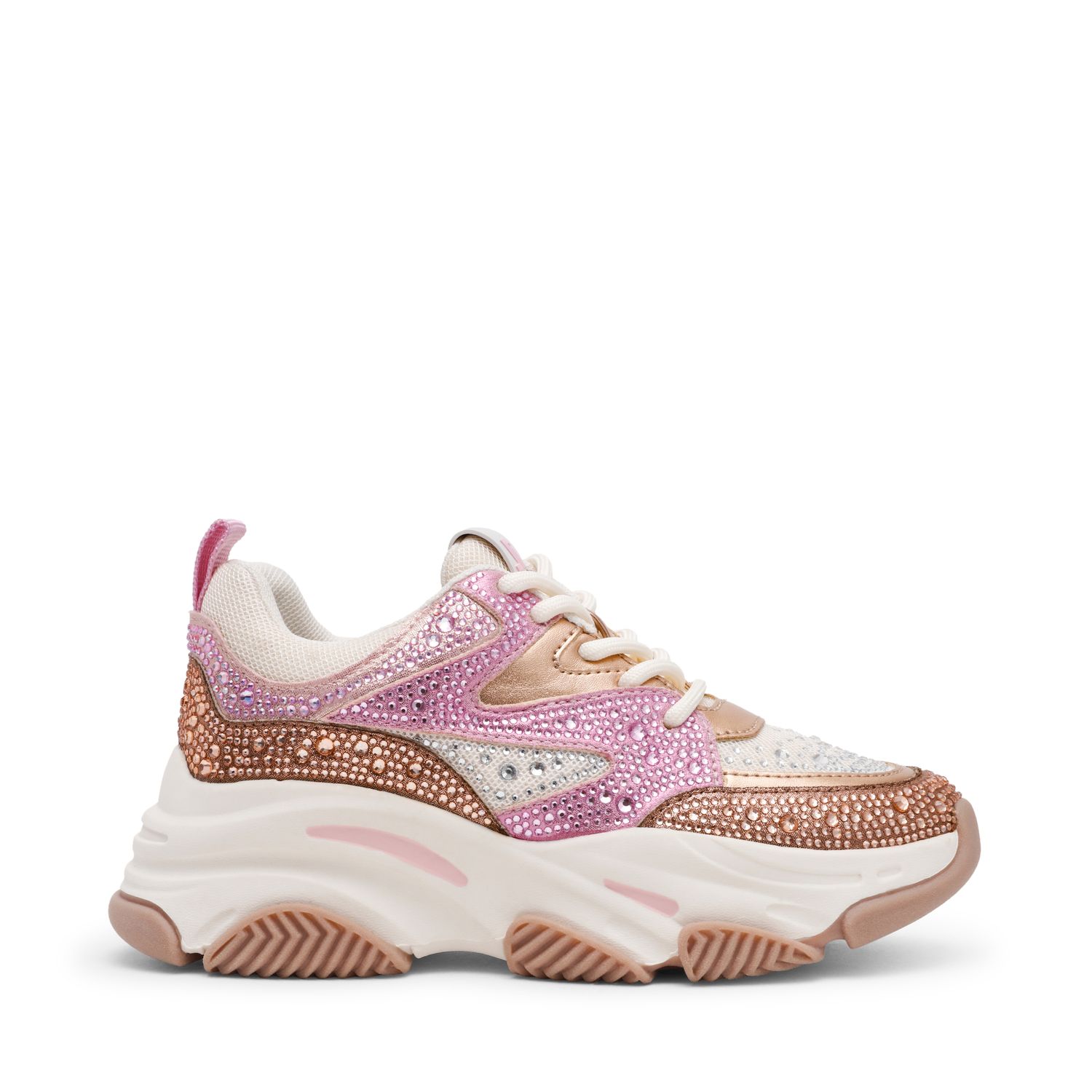 Steve Madden jprivy sneaker pink silver glitter