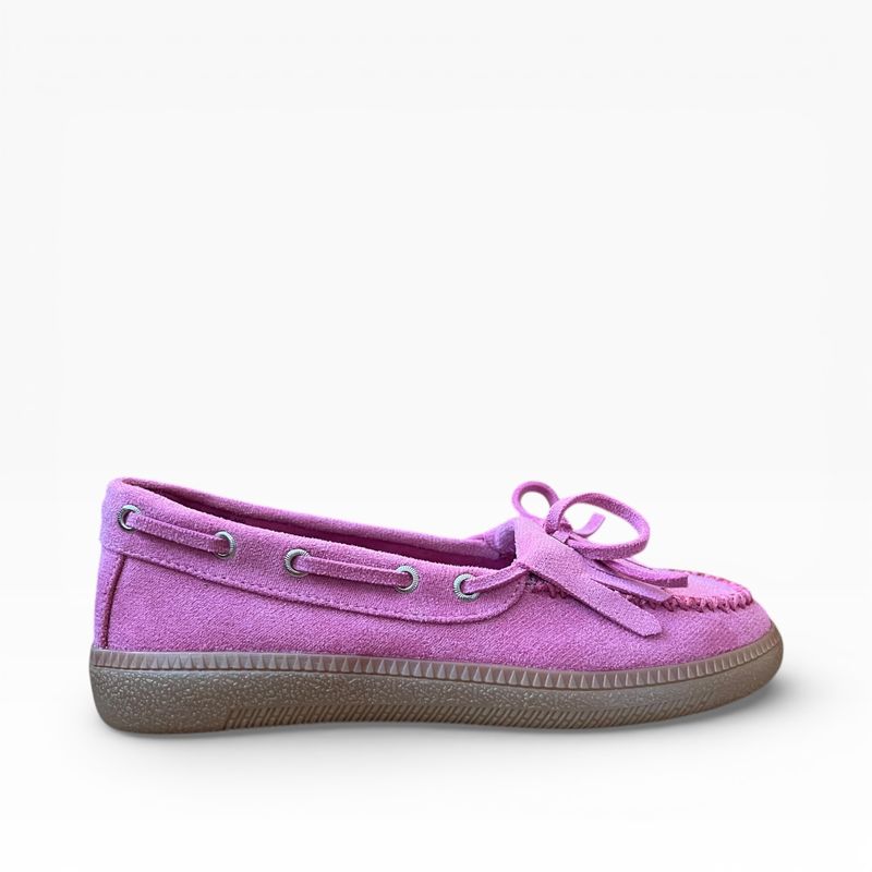 Steve Madden loafer pink franjes