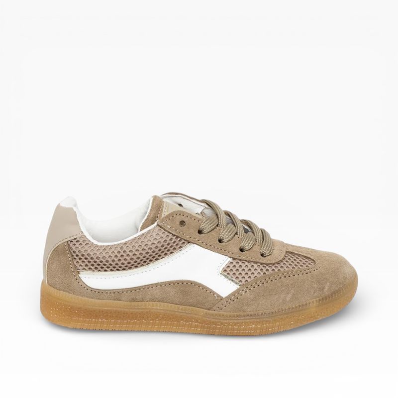 Steve Madden Jesma sneaker taupe multi