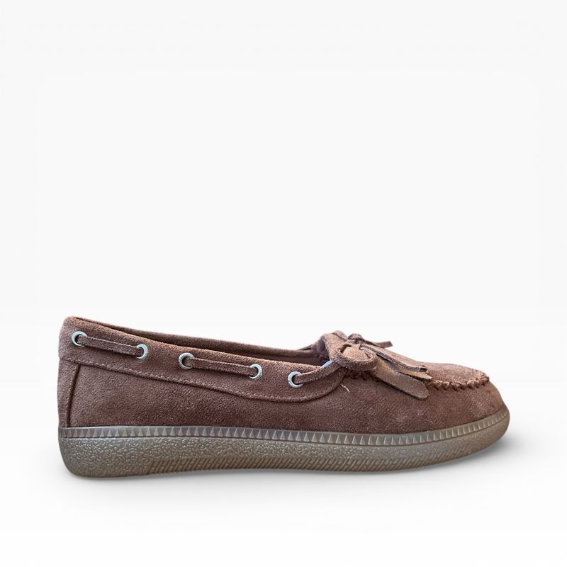 Steve Madden loafer cognac franjes