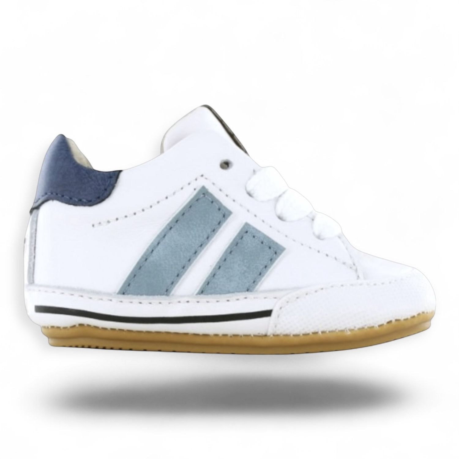Shoesme wit-blauw BABY-PROOF® schoentje
