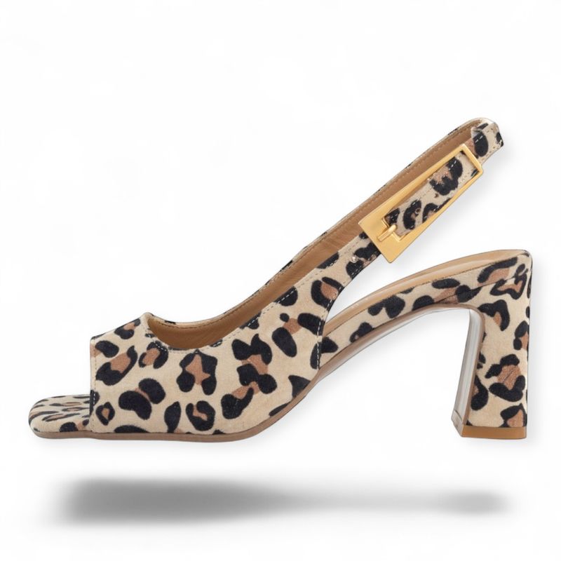 Babouche Biba | Sandalet Leopard