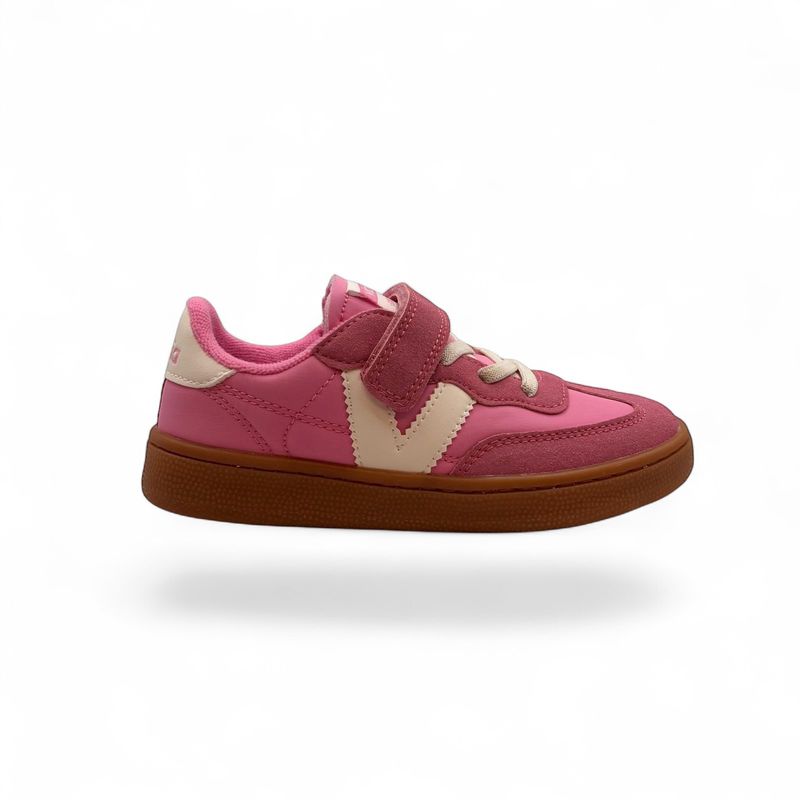 1256109 Victoria sneaker fucsia elastische veters